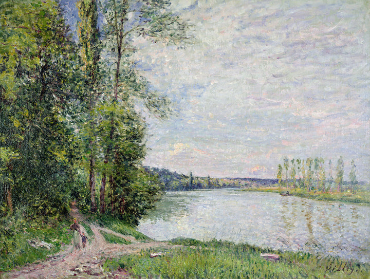 The Riverside Road from Veneux to Thomery