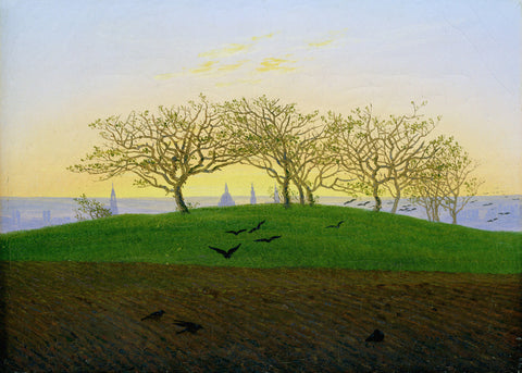 Hills and Ploughed Fields near Dresden
