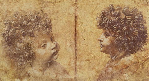 Two Studies of a Child's Head