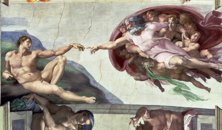 Sistine Chapel Ceiling: The Creation of Adam (post restoration)