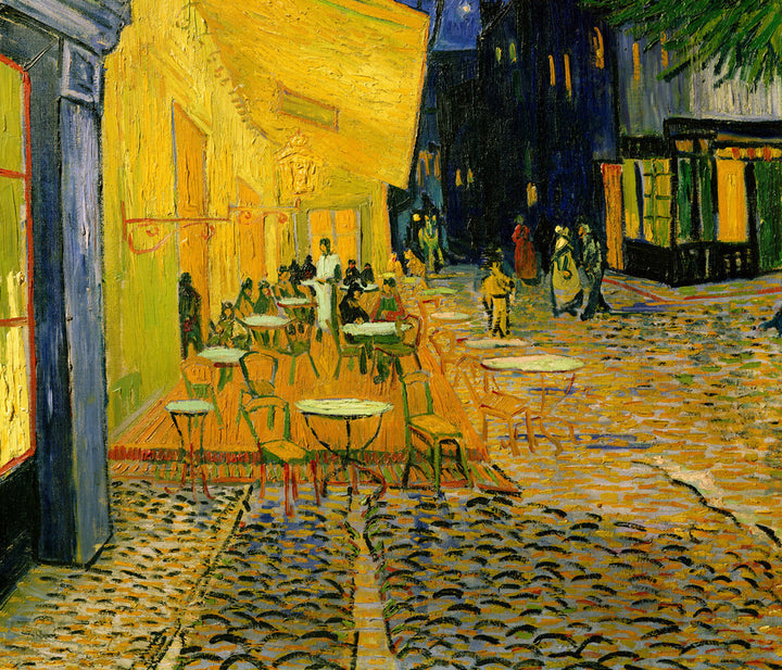 Cafe Terrace, Place du Forum, Arles (detail)