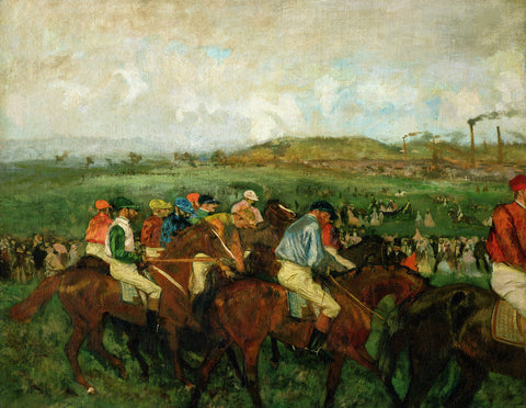 Gentlemen race. Before the Departure