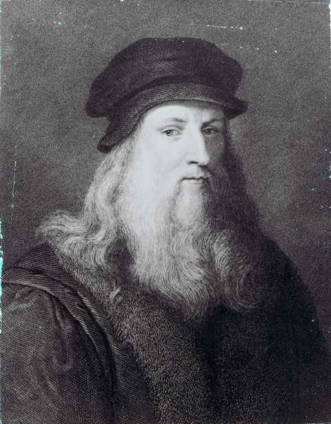 Leonardo da Vinci, engraved by Raphael Morghen