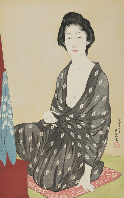 Natsugoromo no onna (Woman in a Summer Kimono)