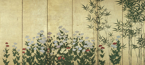 Bamboo and Poppies II
