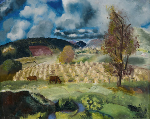 Cornfield and Harvest