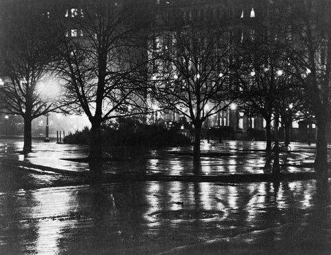 Reflections at Night, New York