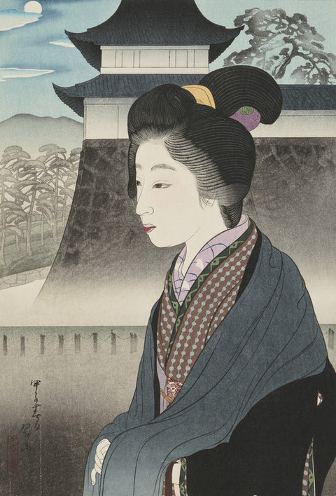 Moonlight at Nijo Castle (Nijo-jo no Tsuki)