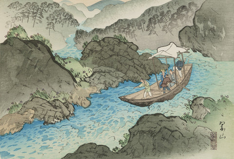 The Hozu Rapids (Shoka no Hozu-gawa)