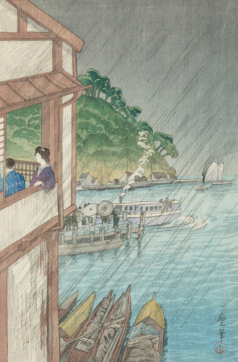 View of Mihonoseki, Izumo