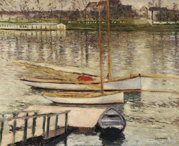 Voiliers au Mouillage sur la Seine, Argenteuil, 1883