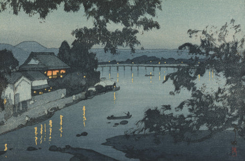 Chikugo River, Evening (Chikugogawa no Yube)