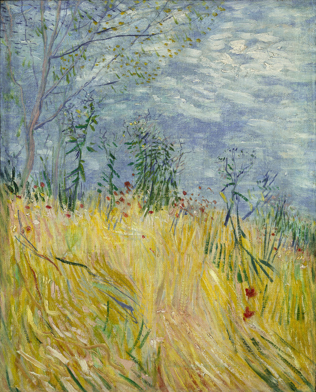 Edge of a Wheatfield with Poppies