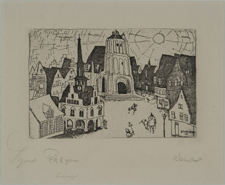 Sonnenaufgang (Kleinstadt) (Sunrise in a Small Town)