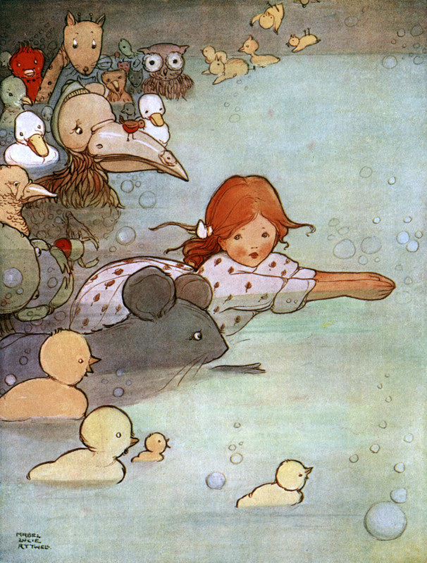 Alice in Wonderland: Alice in the Pool of Tears
