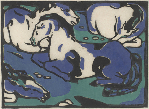 Resting Horses