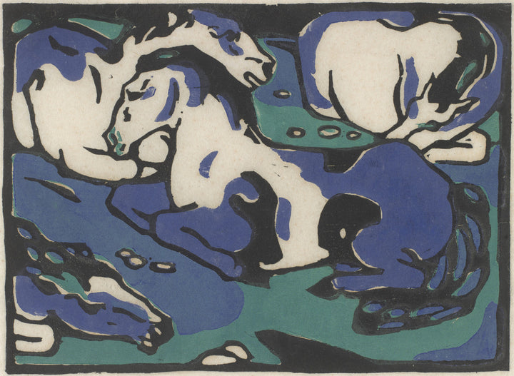 Resting Horses