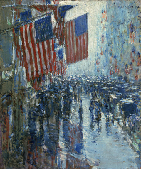 Rainy Day, Fifth Avenue