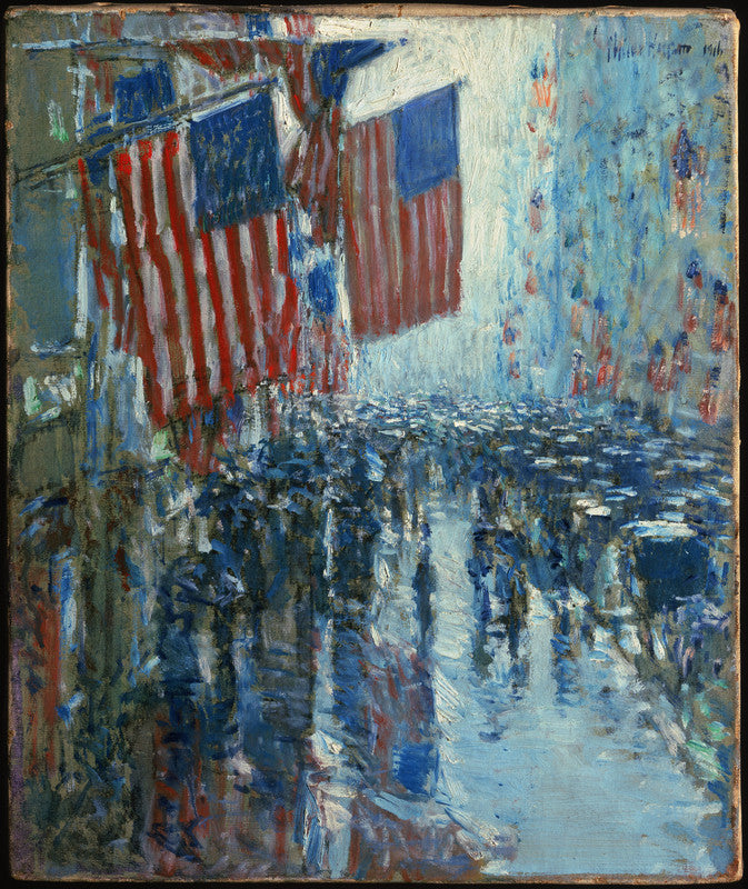 Rainy Day, Fifth Avenue
