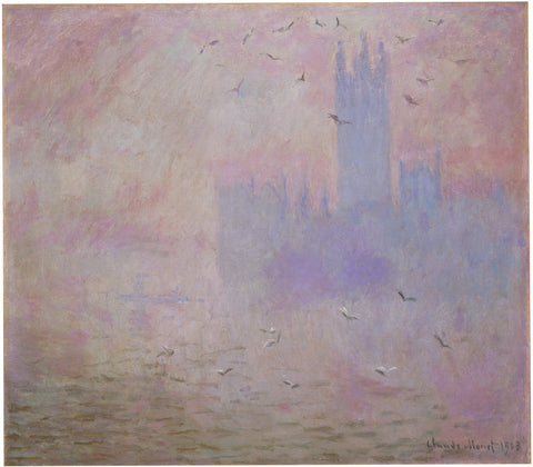 The Houses of Parliament, Seagulls