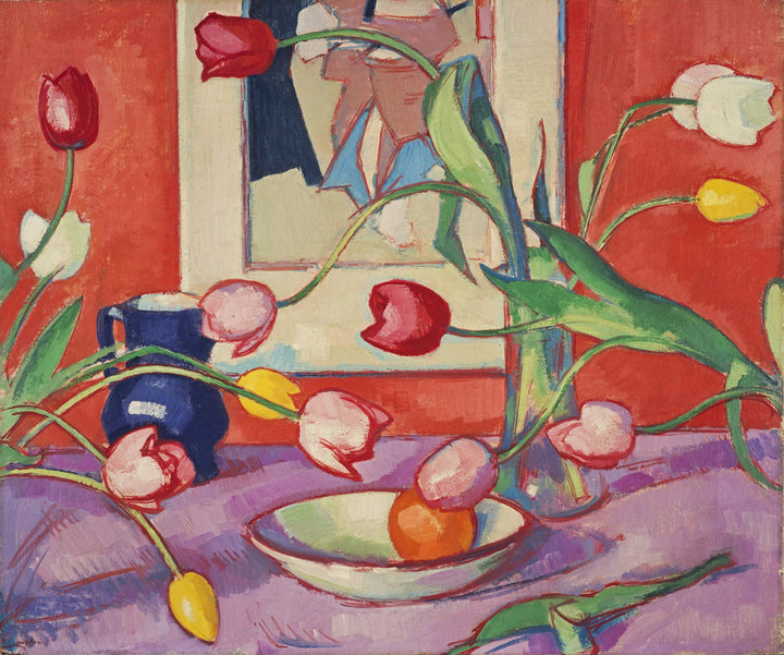Tulips - The Blue Jug