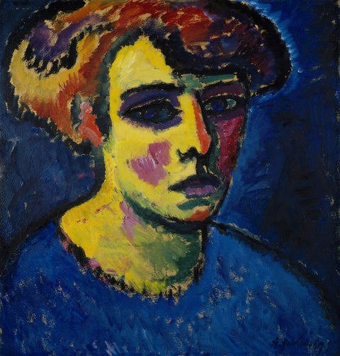 Frauenkopf [Head of a Woman]