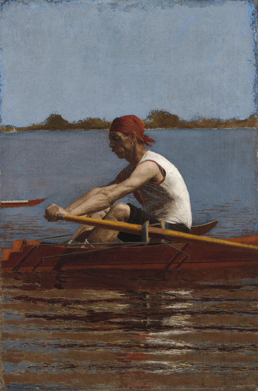 John Biglin in a Single Scull