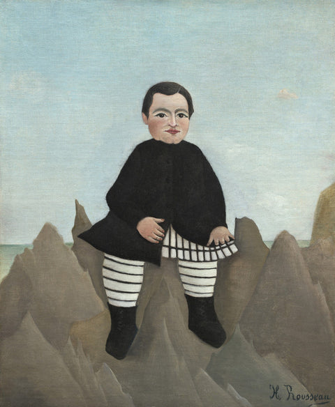 Boy on the Rocks