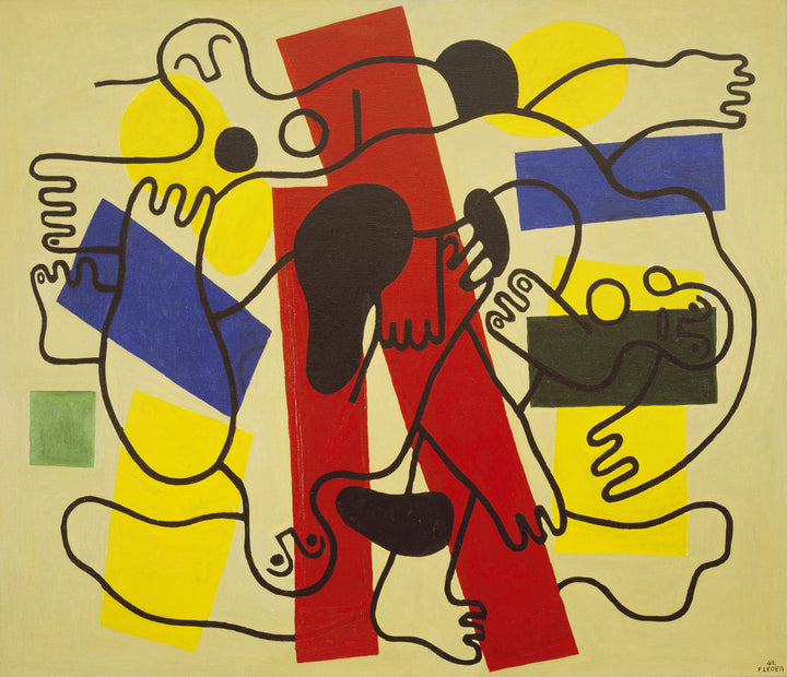 The Divers (Red and Black)