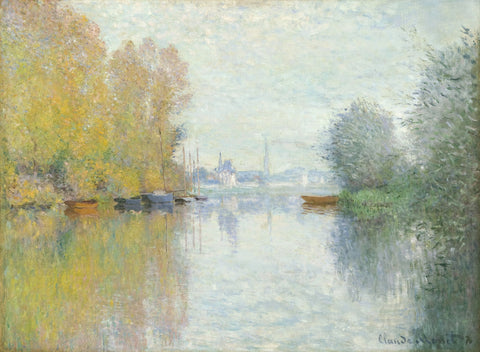 Autumn on the Seine, Argenteuil (Automne sur la Seine, Argenteuil)