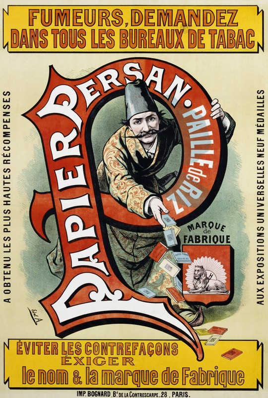 Papier Persan Poster