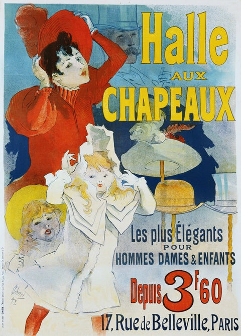 Halle aux Chapeaux Poster