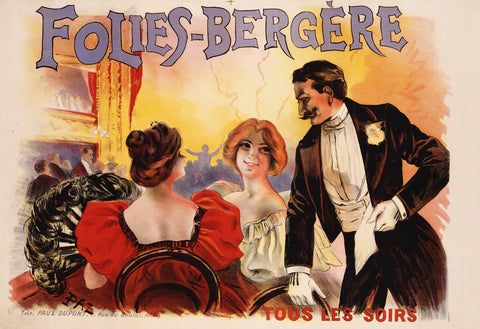 Folies-Bergere Poster