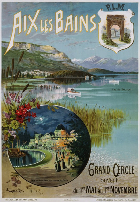 Aix Les Bains Poster