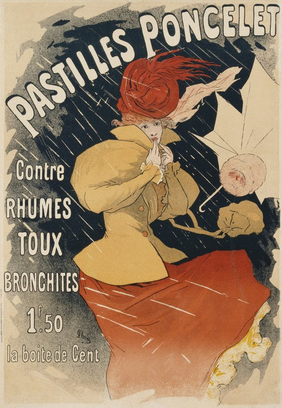 Pastilles Poncelet Poster