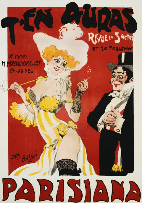 T'en Auras, Parisiana Poster