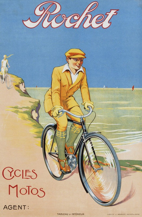 Rochet Cycles Motos Poster