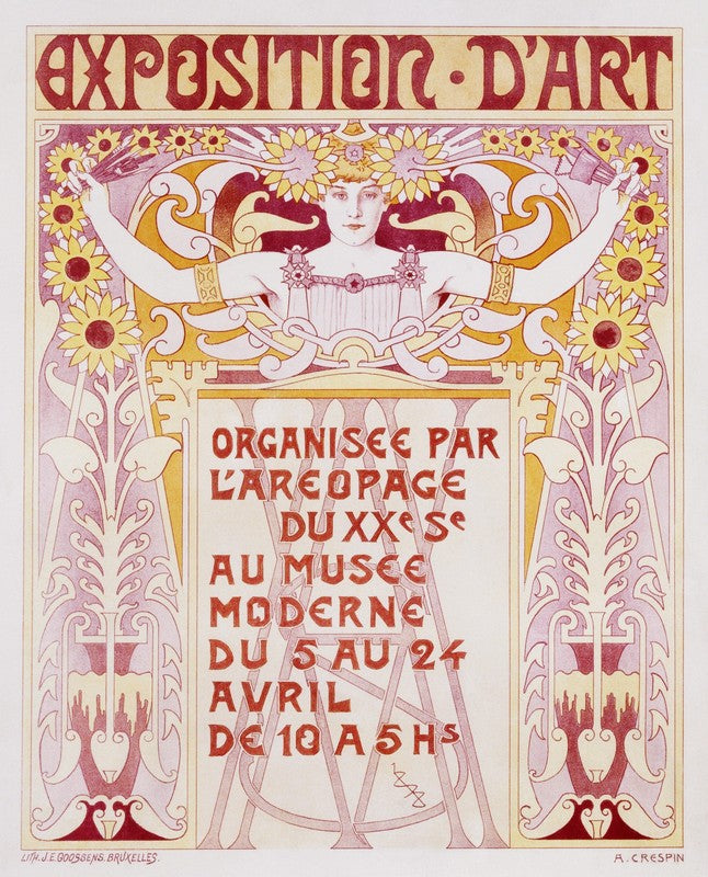 Exposition d'Art Poster