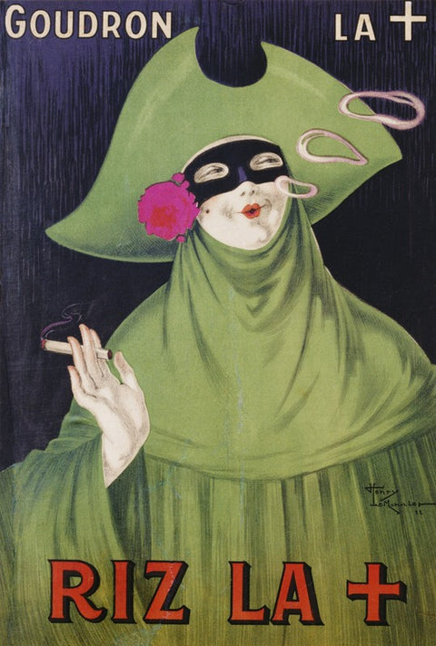 Riz La + Tobacco Paper Poster Advertisement