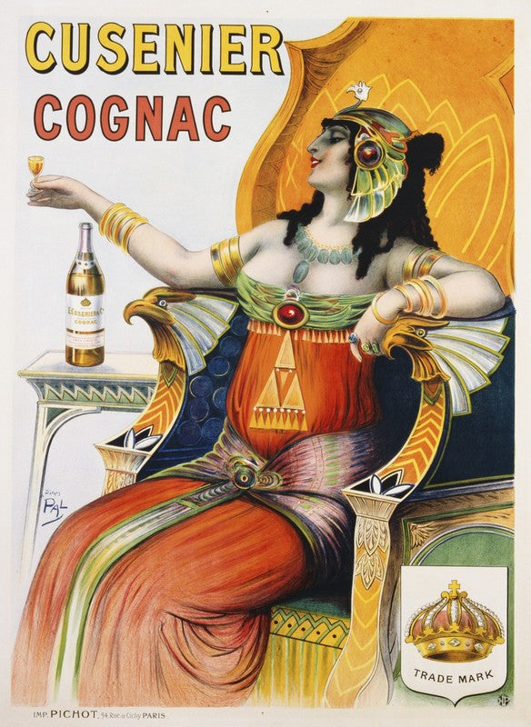 Cusenier Cognac Advertisement Poster