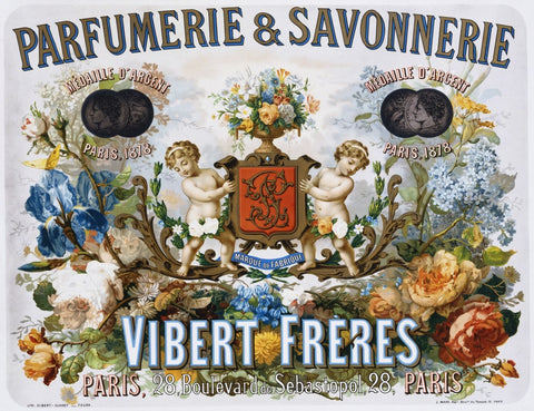 Parfumerie & Savonnerie - Vibert Freres Poster