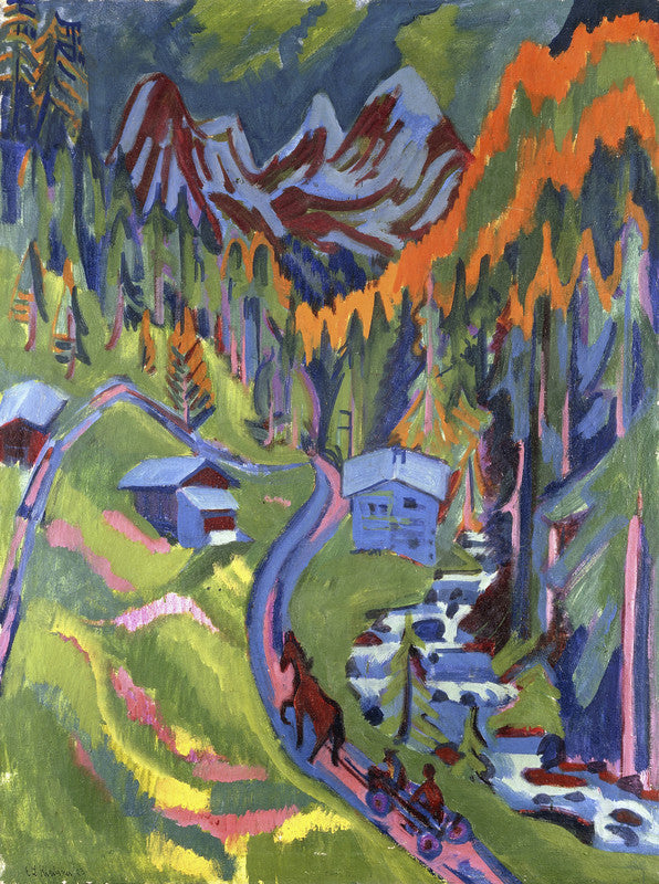 Sertig Path in Summer