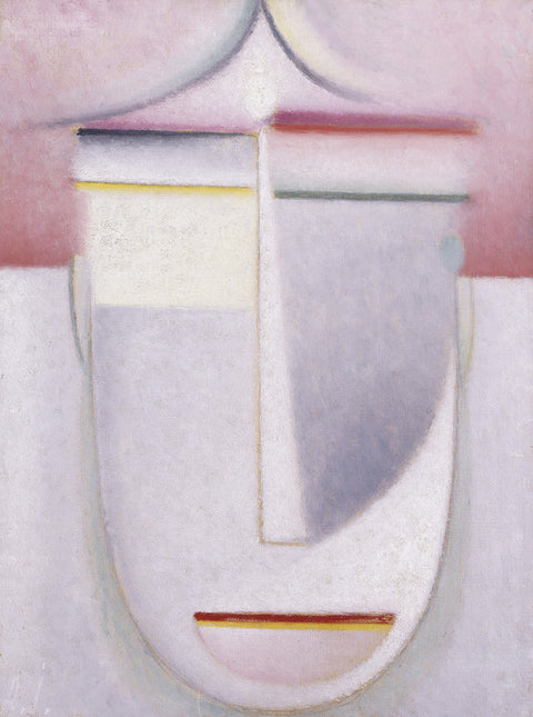 Abstract Head: Composition No 2 'Winter'