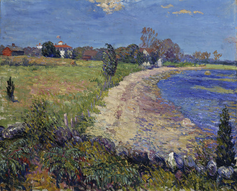 Curving Beach, New England