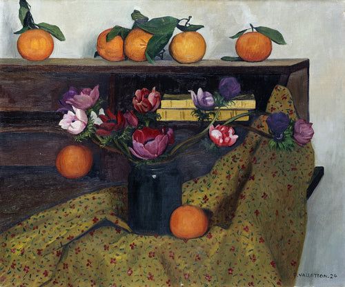 Anemones And Oranges