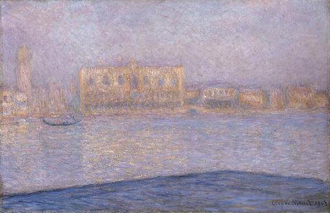 Le Palais Ducal vu de Saint-Georges Majeur
