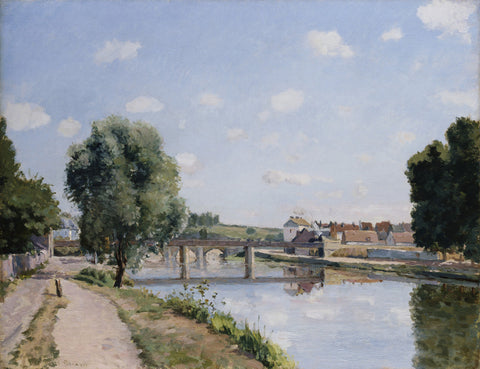 The Railroad Bridge, Pontoise