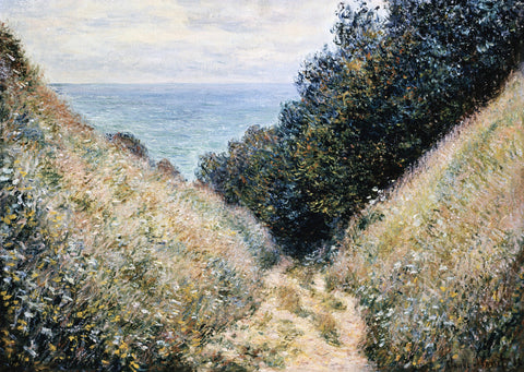 Road at La Cavée, Pourville