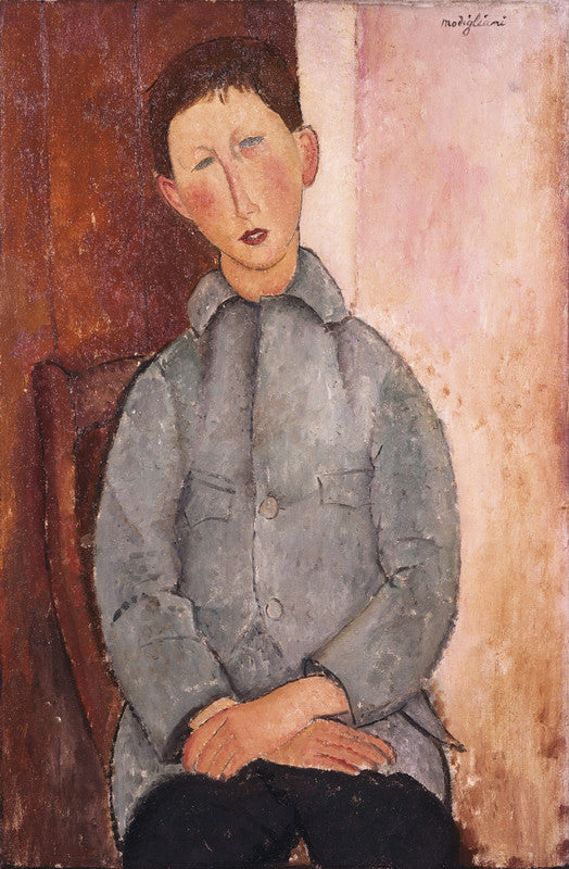 Boy in a Blue Shirt