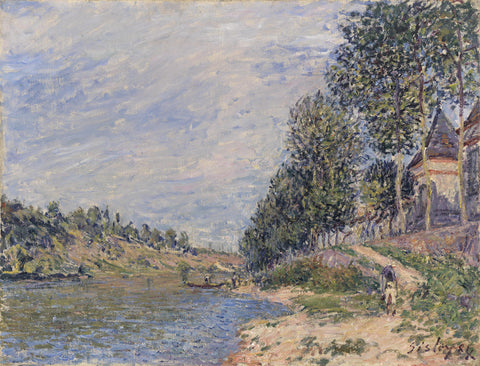 Le Château de la Croix-Blanche à Saint Mammes (après-midi de Septembre)